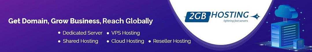 2GBHosting cover